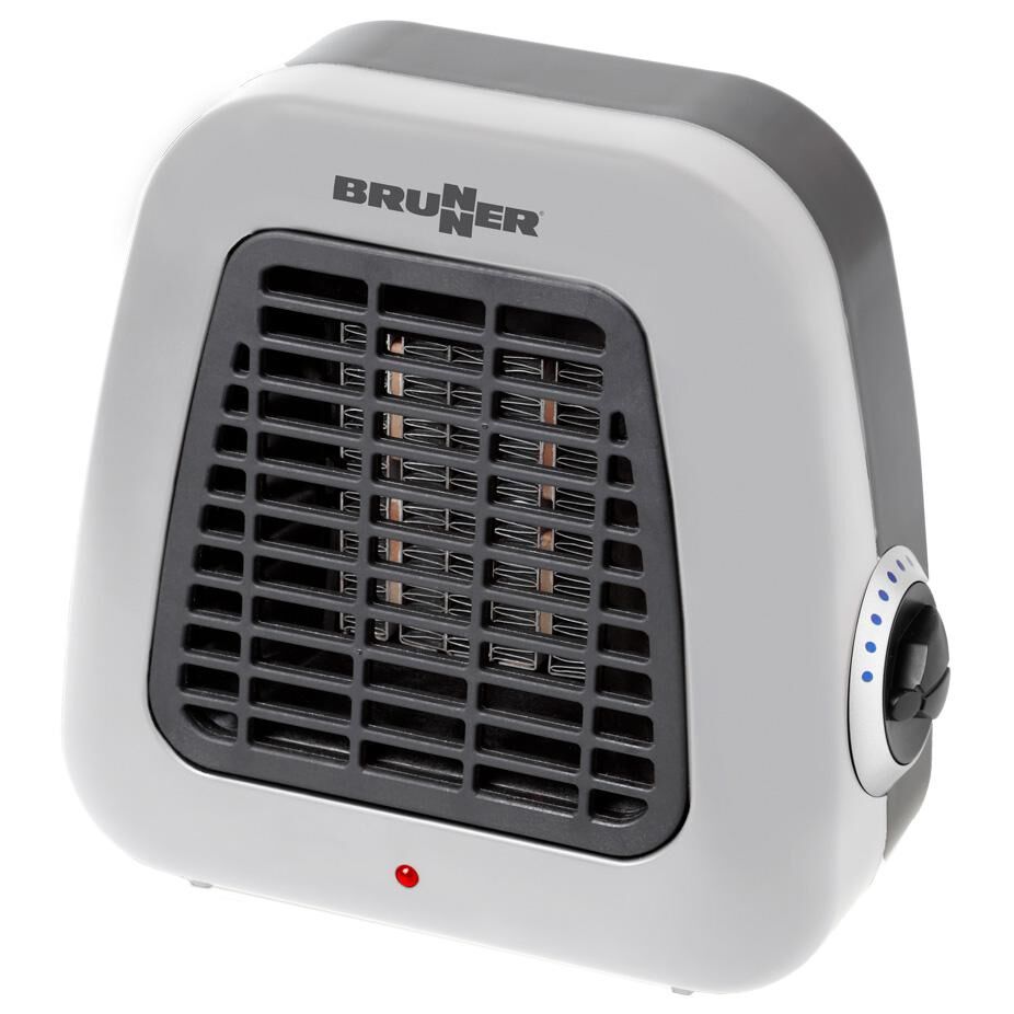Sehr kompakter Keramik Heizlüfter, 500W Leistung, für Camper-Vans - immagine 1