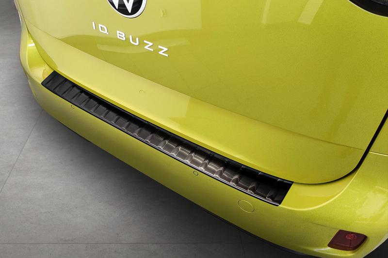 Ladekantenschutz für VW ID Buzz ab Bj. 22, Edelstahl, mattschwarz - immagine 1