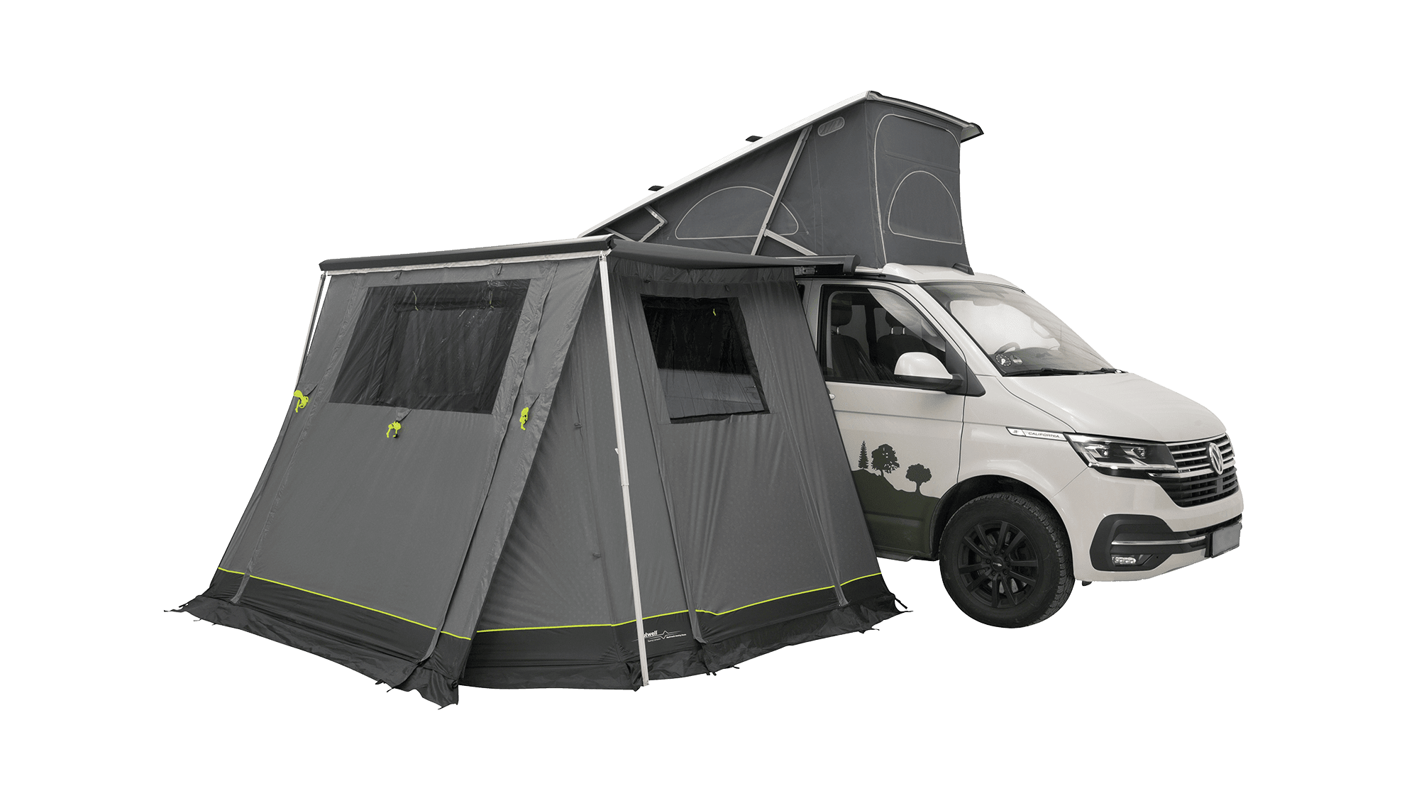 Tendalino Outwell Backroads montato sotto la tenda