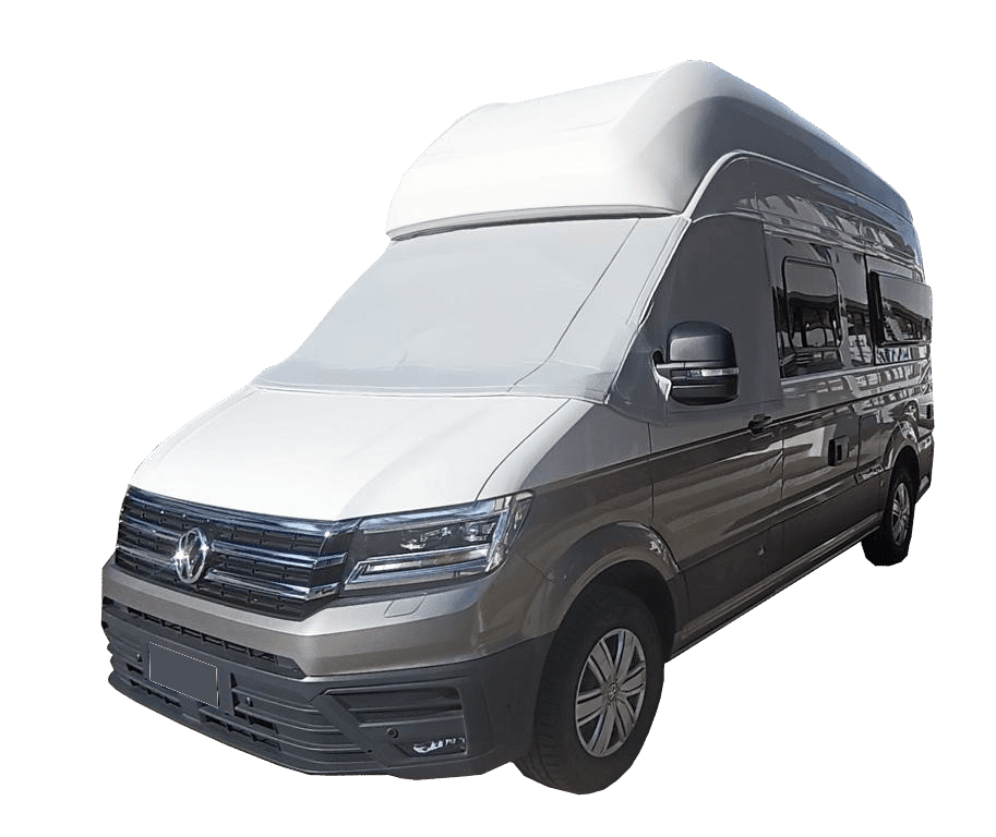 Thermoschutz außen Fahrerhausscheiben VW Crafter, Gran California - immagine 1