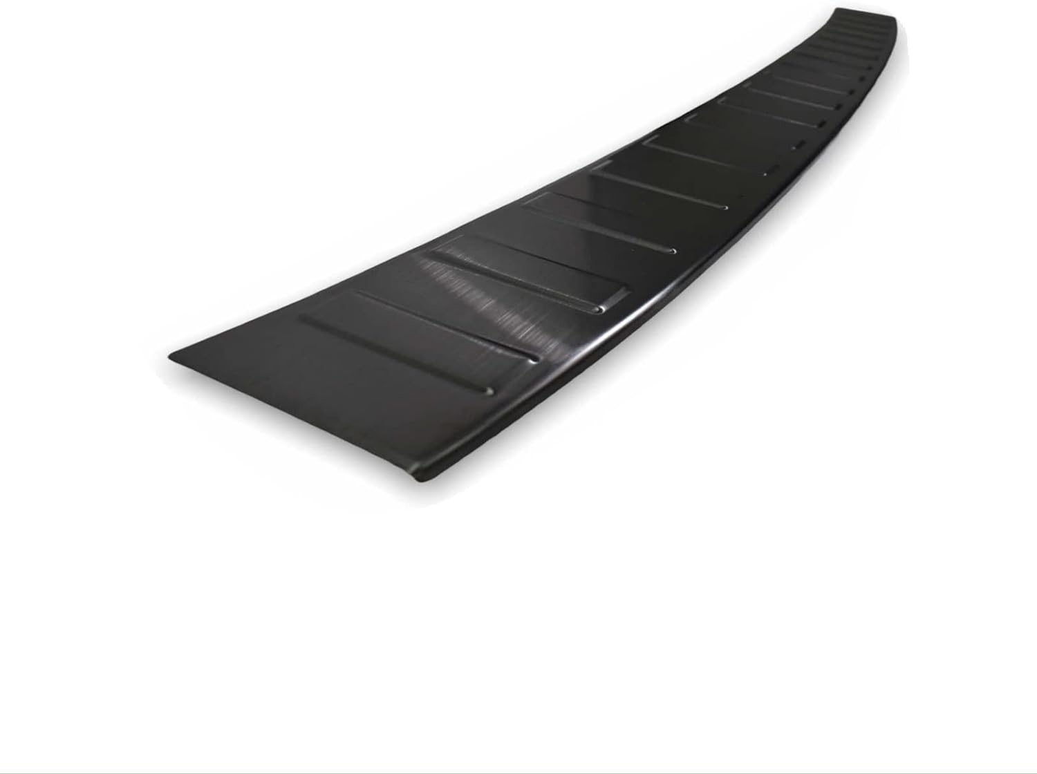 Ladekantenschutz Edelstahl schwarz gebürstet für VW T6 / T6.1 Heckklappe, ab 2015 - immagine 1