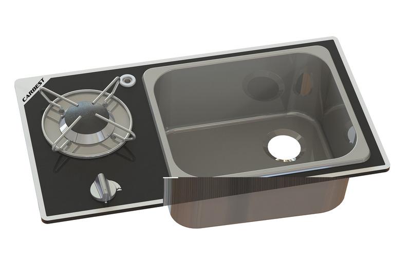 Fornello con lavello per esterni70575