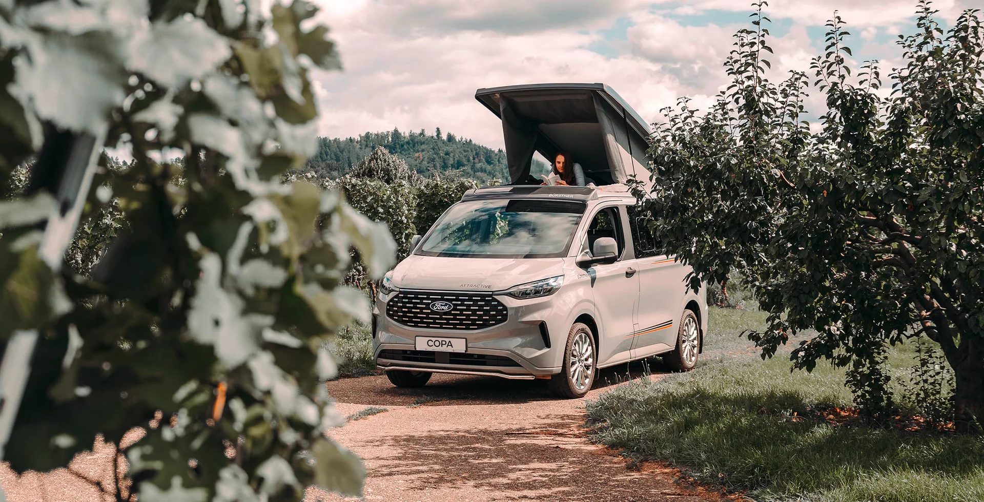 Thermoschutz aussen Schlaf-/Aufstelldach Ford V710 Bürstner Copa C530 Langer Radstand – Bild 1
