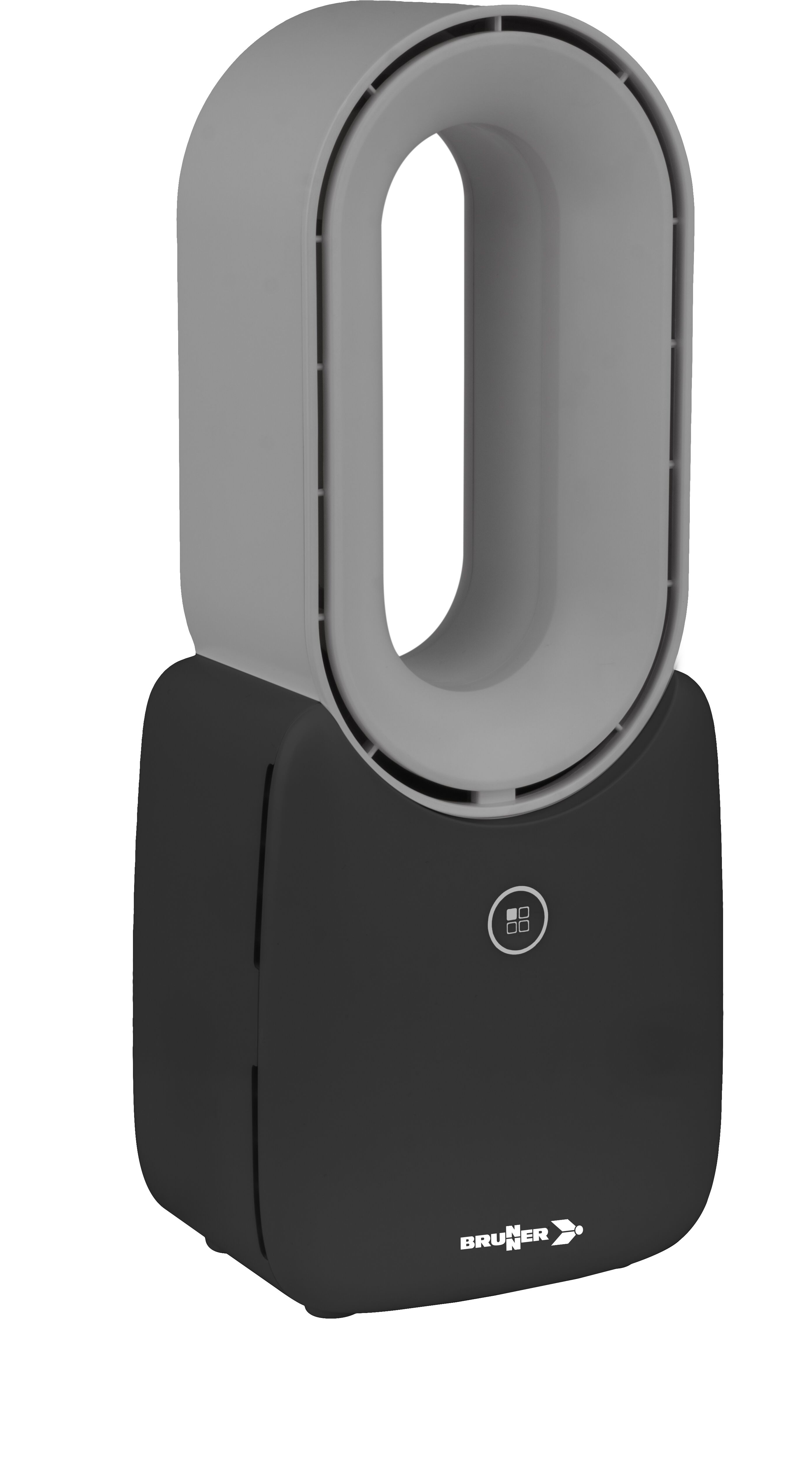 Ventilatore da tavolo Brunner Fairwind senza pale grigio