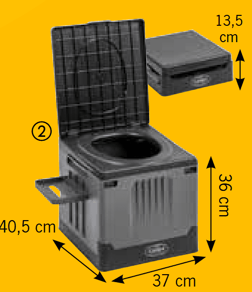 WC pieghevole WC pieghevole