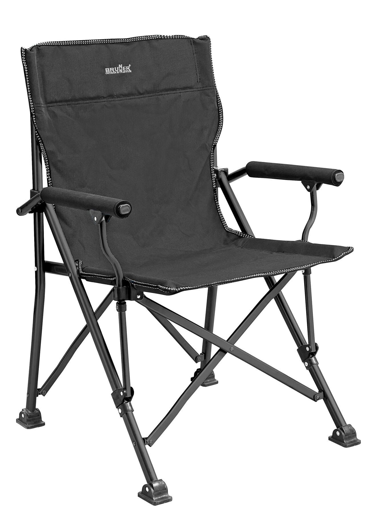 Outdoor-Living-sedia pieghevole-cruiser-nero