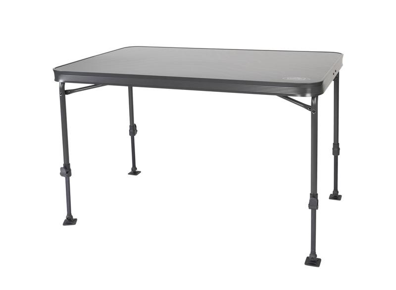 Camp 4 Porto 115 Klapptisch höhenverstellbarer Campingtisch aus Aluminium